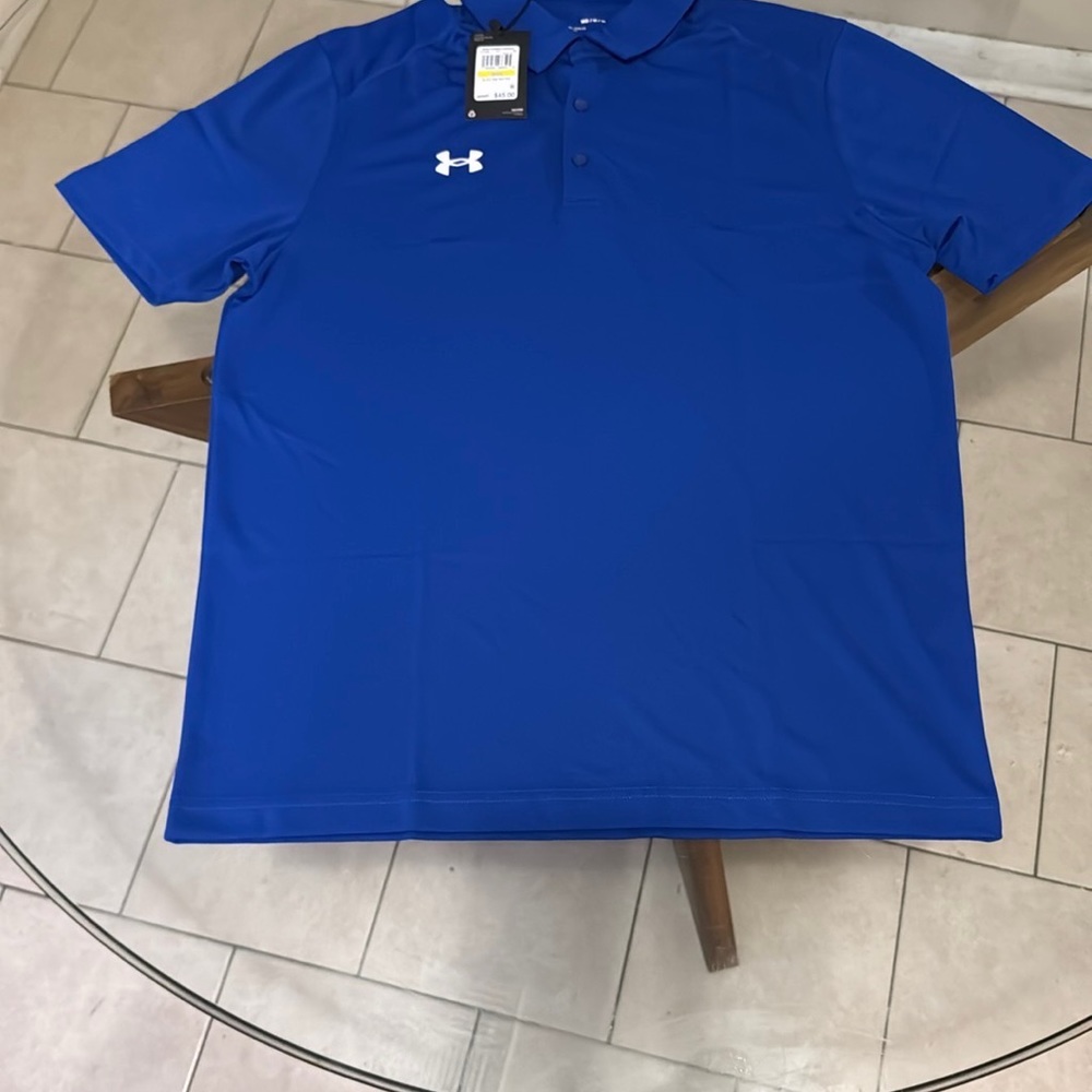 Under Armour Men's Blue Polo Shirt